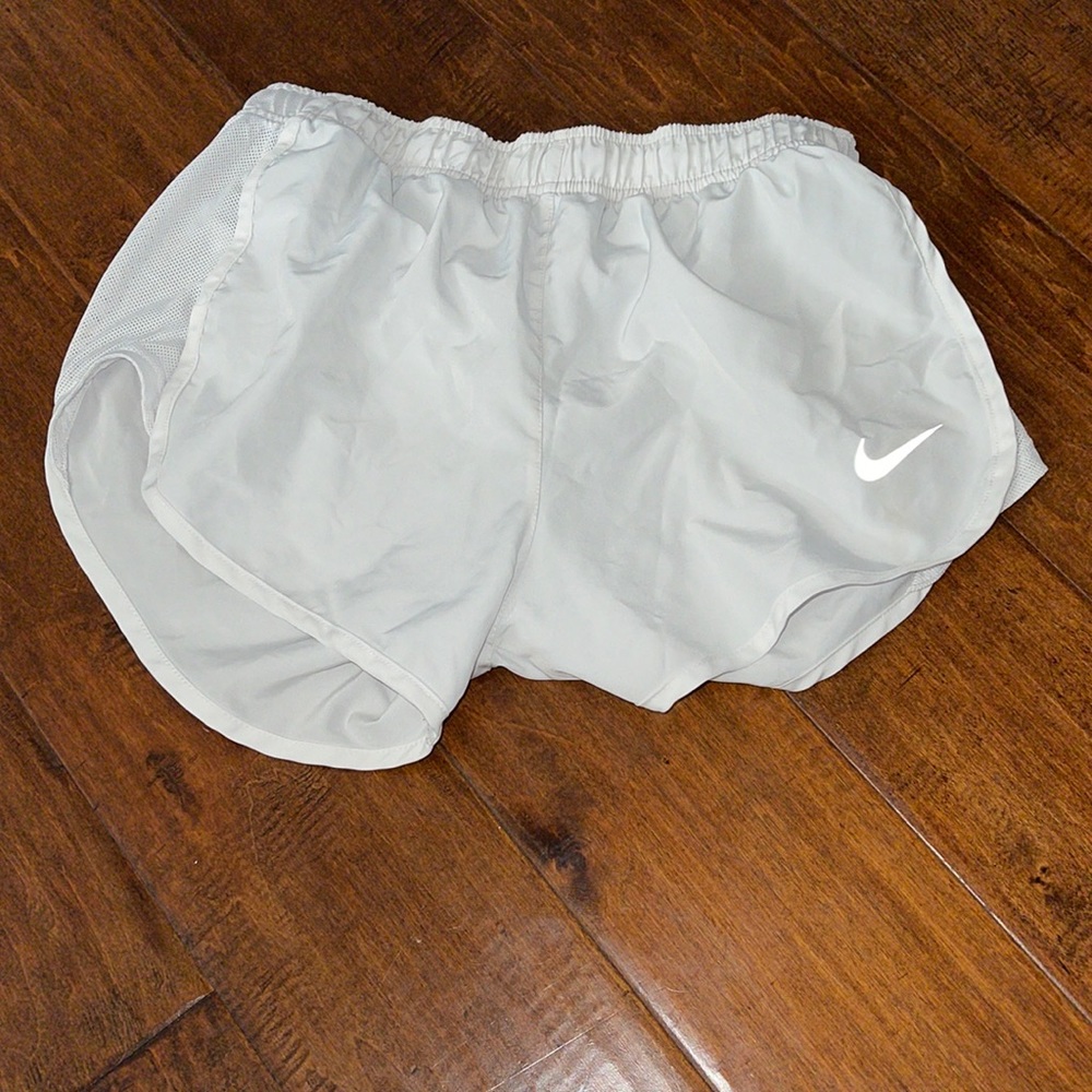 Nike white dri fit shorts with underwear great conditions
